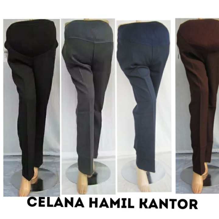 BA01 CELANA HAMIL KERJA KANTOR STANDAR DAN JUMBO SAMPAI 100 KG - Syifa Maternity