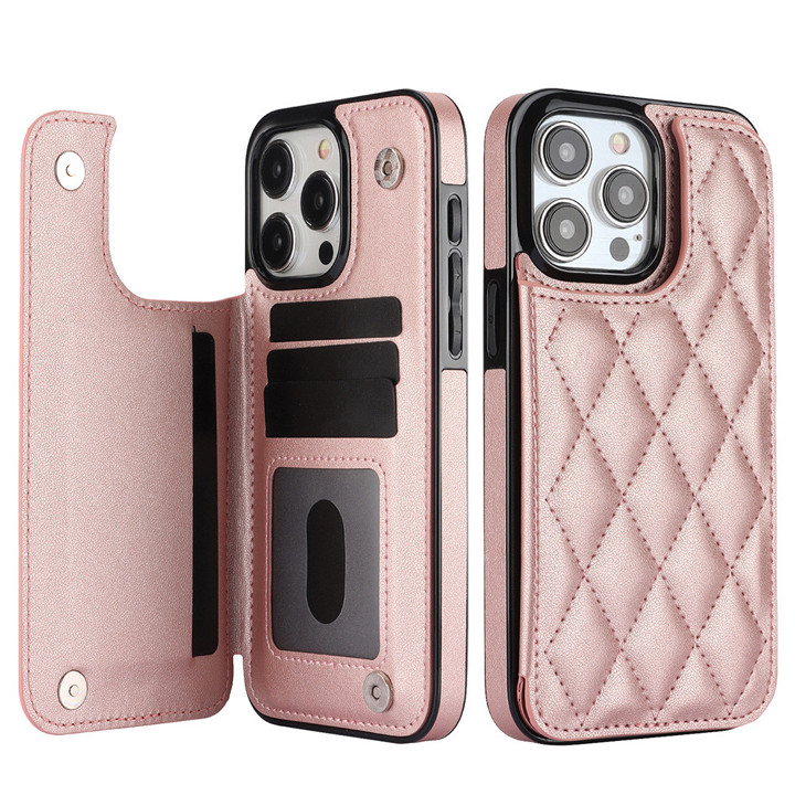 Case  iPhone 15 16 Pro Max iPhone 16e iPhone 14 13 12 11 Pro Max 16 15 14 Plus iPhone 13 12 11 Pro iPhone 11 12 13 14 15 16 kasing ponsel dengan slot kartu slot berlian braket casing ponsel anti-jatuh anti-jatuh penuh
