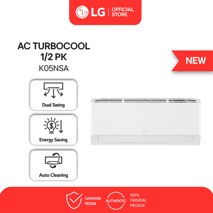 LG Air Conditioner 1/2 PK New Terminator Gold Fin - Auto Cle