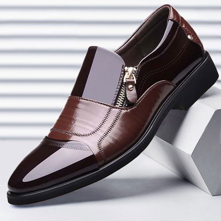 Sepatu Pantofel Pria Kulit hitam dan coklat sepatu kerja dan formal BELLARIO import