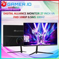 DIGITAL ALLIANCE MONITOR 27 INCH VA FHD 1080P 0.5MS 100HZ VGA HDMI BLACK DA27-BG