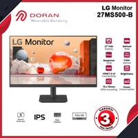 LG Monitor 27" 27MS500-B 27'' FHD monitor with AMD FreeSync 100Hz - Garansi Resm