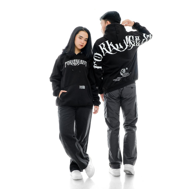 Hoodie Keren Forrengest Original Bahan Tebal | Jumper Hoodie Unisex Size M, L, X