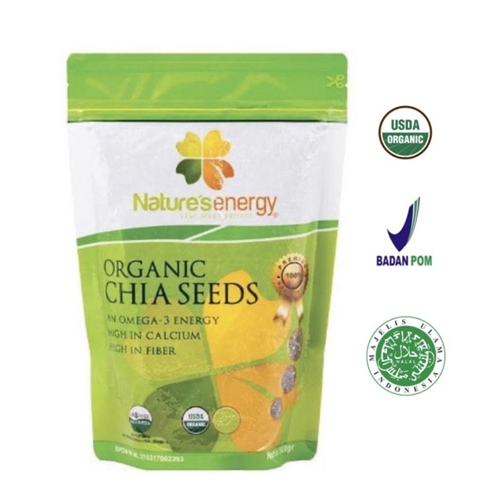 organic Chia Seed 100 gram Peru Nature energy