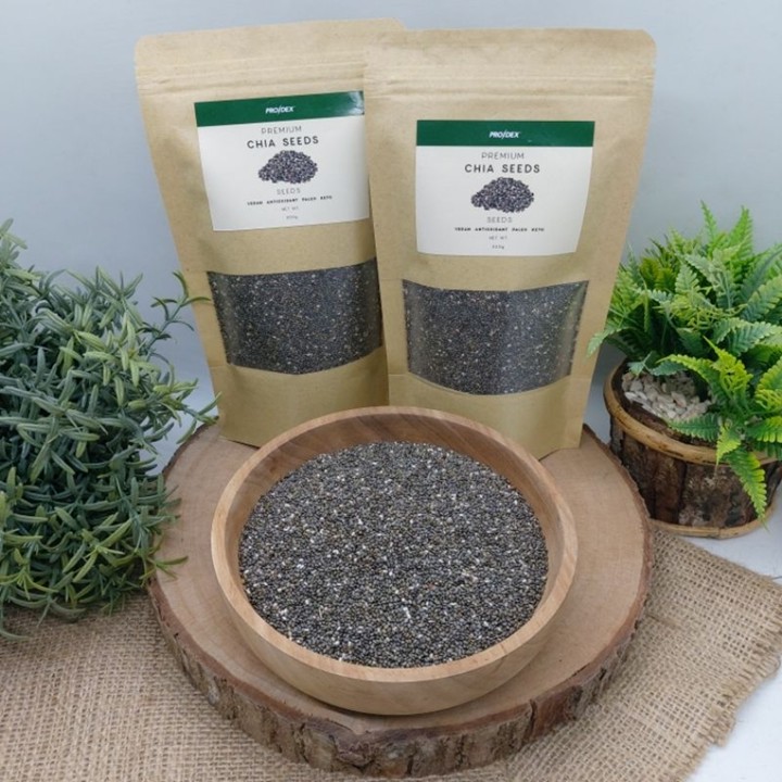 Prodex Premium Organic Chia Seeds - BUY 1 GET 1 FREE (200g x 2)