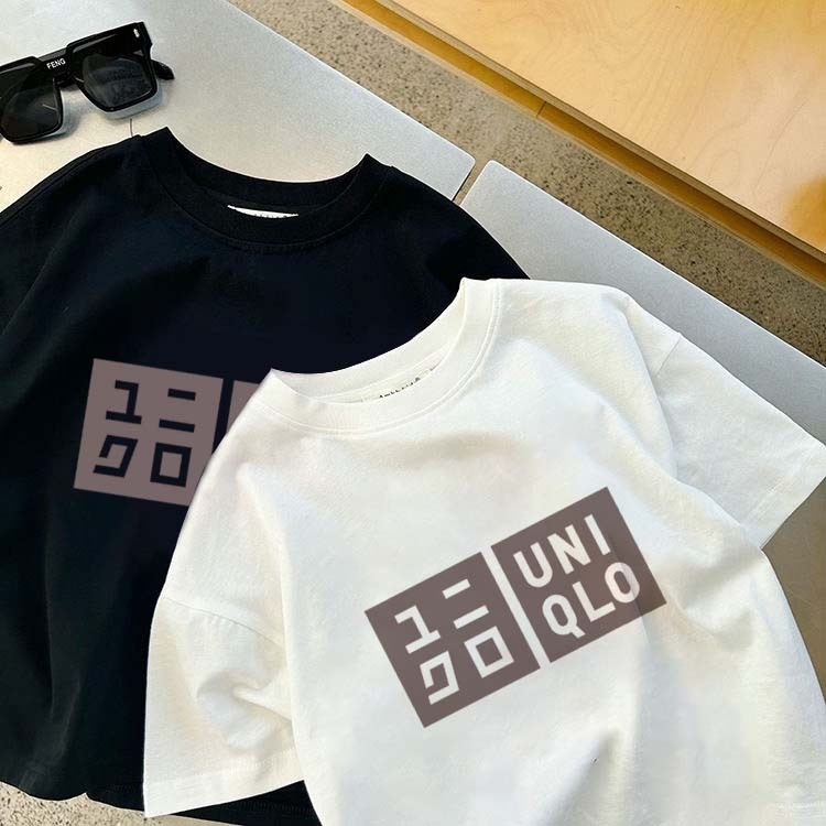 korea style Putih cocobaby t shirt cotton Kaos Atasan Anak laki-laki Perempuan |