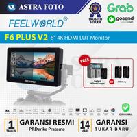 FeelWorld F6 Plus 6" Inch IPS 4K 3D LUT Monitor Kamera Eksternal RESMI