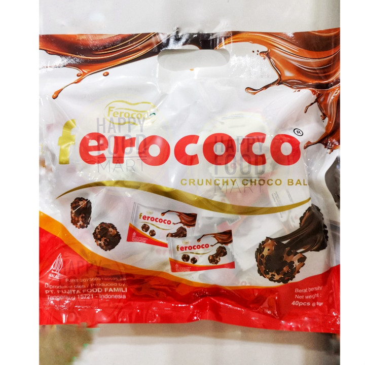 [HALAL] FEROCOCO 320 GRAM/CRUNCHY CHOCO BALL/COKLAT BALUT OREO/COKELAT SALUT/SNA