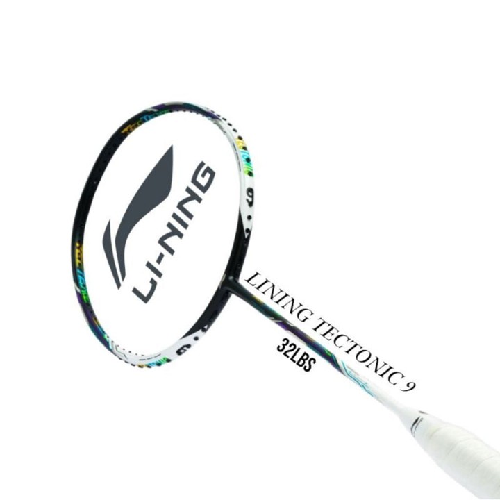 RAKET BADMINTON TETONIC 9 TENSION 32 LBS SIAP PAKAI BONUS TAS DAN GRIFNYA