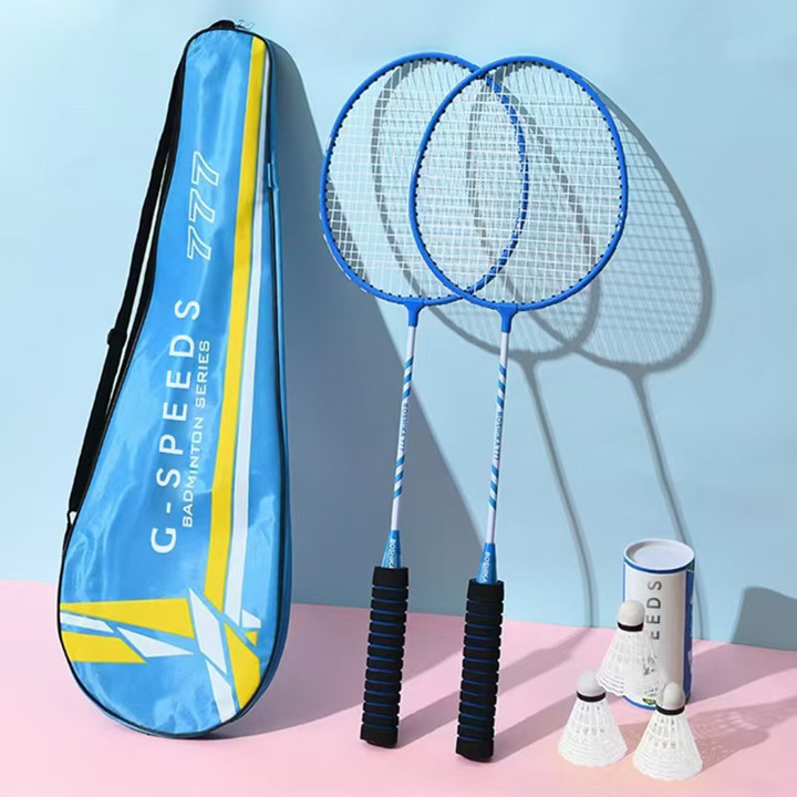 Free Dus Packing Raket Badminton Paket Komplit/ Raket Bulu Tangkis Isi 2 /Raket 