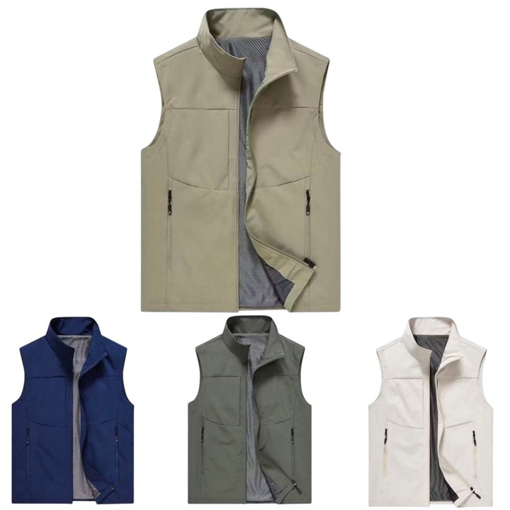 Rompi Pria Vest Tectikal Waterproof Pria wanita Bahan Taslan Wp