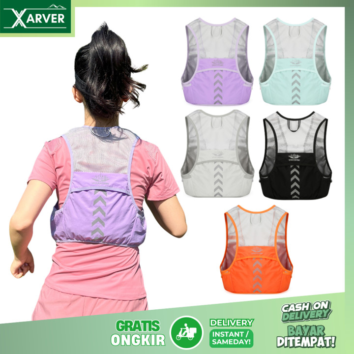 Vest Trail Running Hydropack Rompi Lari Jogging Ultralight Outdoor Tas Sepeda Hi
