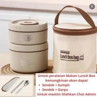 KingAtang Alliance ALLIANCE Stainless Steel Bento Box Set Kotak Makan Siang Port