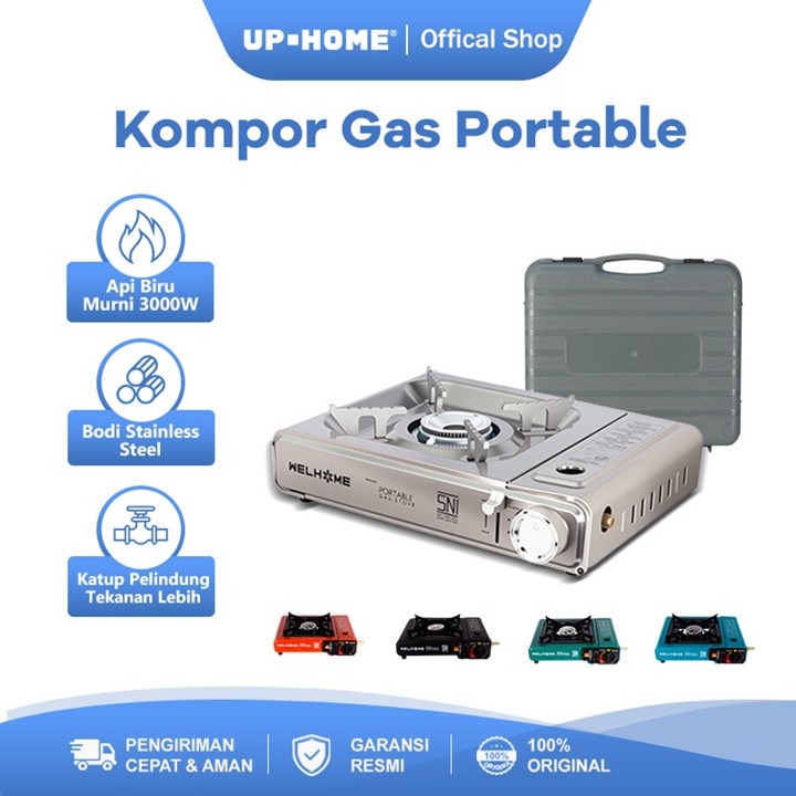 UPHOME Kompor Portable Gas / Picnic Portable Gas Burner / Kompor Piknik – HEMAT 