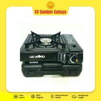 NIKO Kompor Gas Portable / Kompor Piknik Portable 2in1 + Tas NK-268