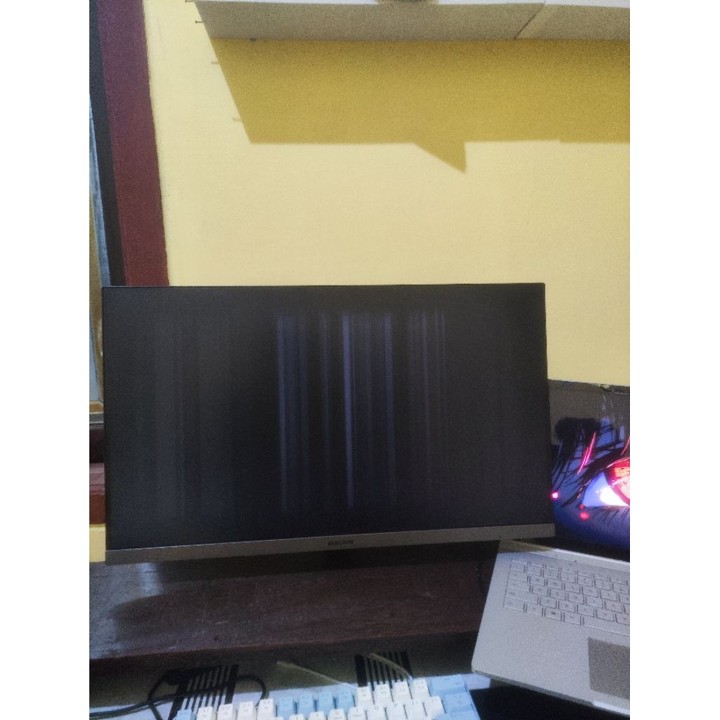 Monitor Samsung 24 inch slim frame minus blank
