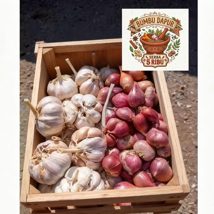 paket bawang merah dan putih 500 gram | SINCO lengkap praktis dan hemat