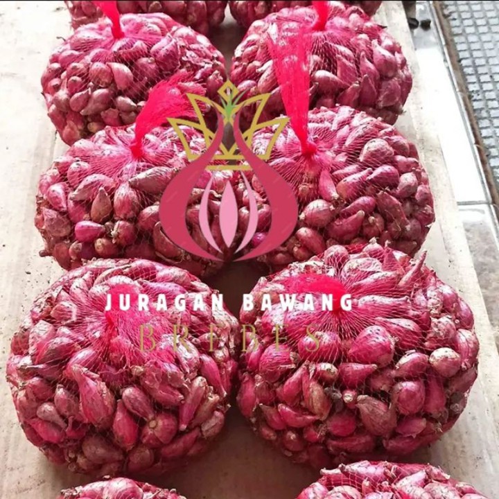 Bawang merah 1 kg asli Brebes / promo Besar Sedang- Bumbu dapur