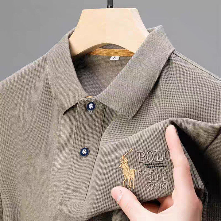Baju Kaos Pria kerah Polos Kaos Berkerah Polo Shirt Pria Kombinasi / Kaos Kerah 