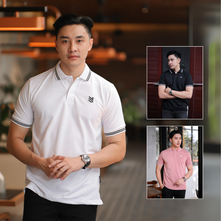 Delibra Kaos Polo Nexsus Baju Kerah Pria Lengan Pendek