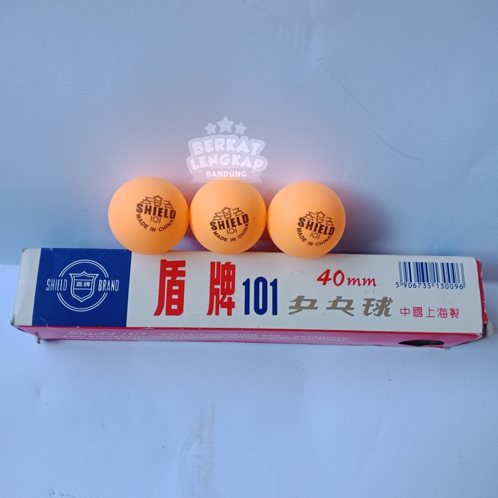 Bola Pingpong Tenis Meja / Bola Pingpong Shield Murah (isi 6)
