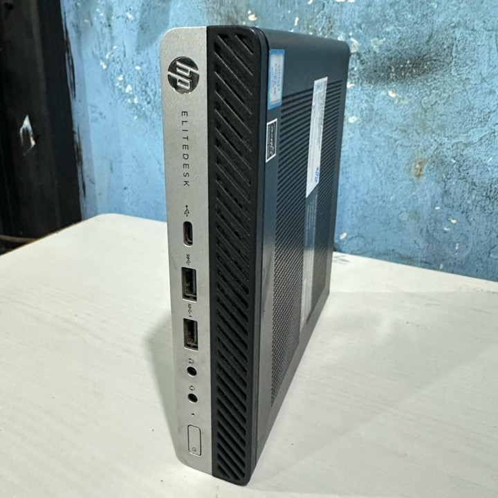 MINI PC HP ELITEDESK 800 G4 CORE I7 8700T RAM 16 GB SSD 512 GB GARANSI 1 BULAN