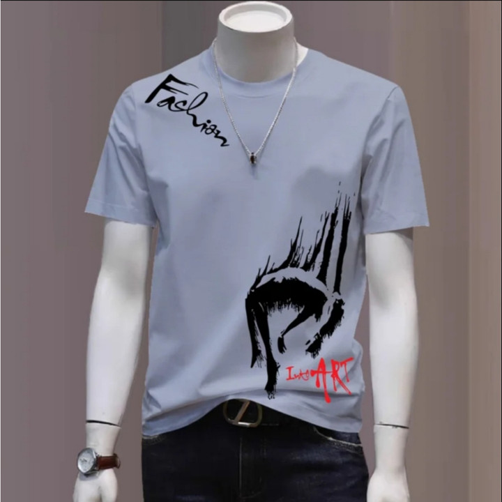 Kaos Pria Dewasa Lengan Pendek baju motif simple terbaru