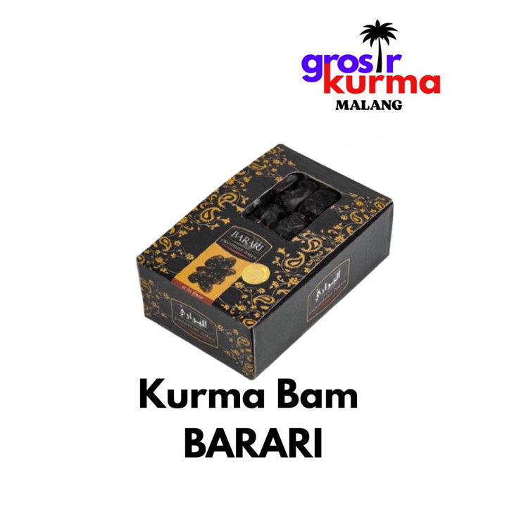 Kurma Anggur Bam Barari dan Black Diamond - Lembut, Manis, dan Kaya Serat 600gr