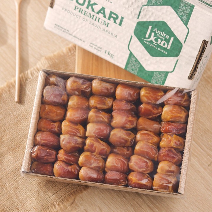 Kurma Sukari Amira 1 Kg Grade A Premium Oleh Oleh Haji dan Umroh