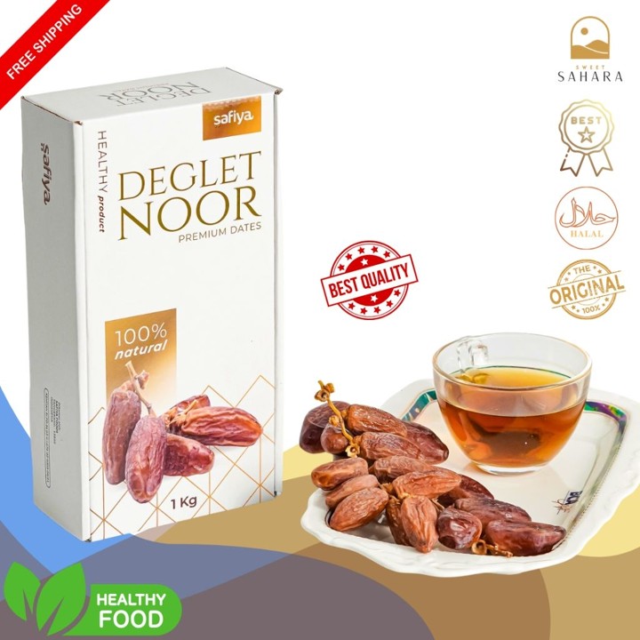 Kurma Tunisia Tangkai Safiya Rasa Manis Kenyal Enak