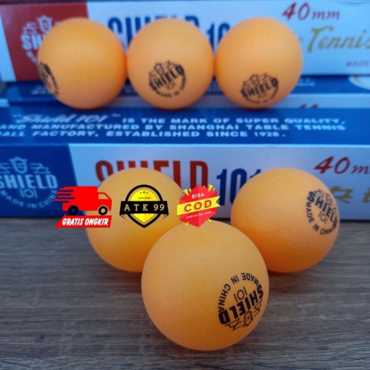 BOLA PiNGPONG - SHEILD isi 6/bola tenis meja/ball tennis