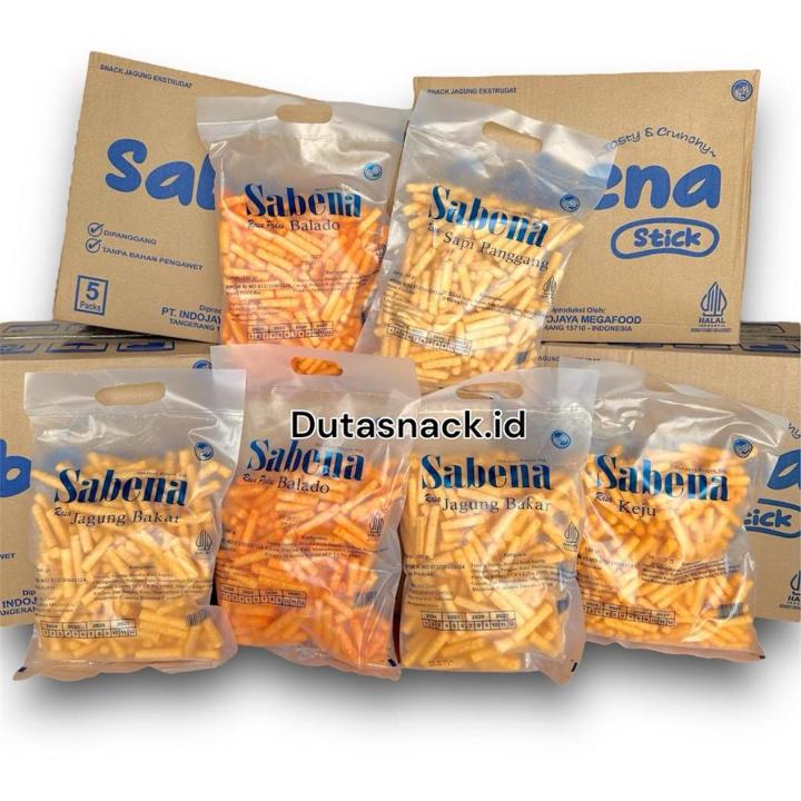 1 karton snack SABENA NEW ISI 6 karung 1kg MIX rasa bisa COD ( NEW )
