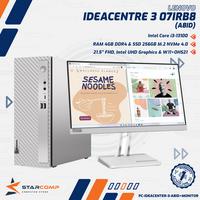PC Lenovo IdeaCentre 3 07IRB8 Intel Core i3 13100 4GB 256GB 21.5" FHD W11+OHS21