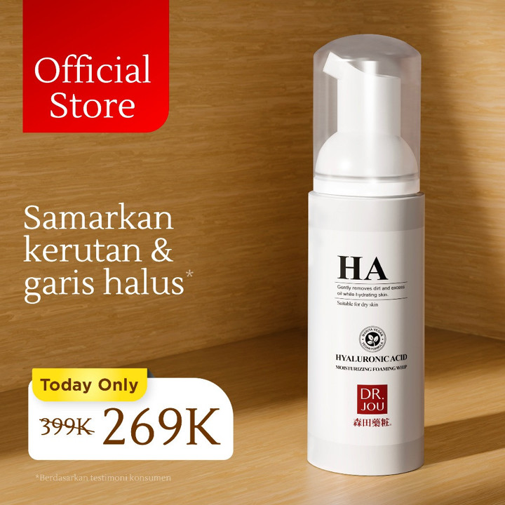 Dr. JOU - Gentle Cleansing Whip (Facial Wash) | Hyaluronic Acid Moisturizing Foa