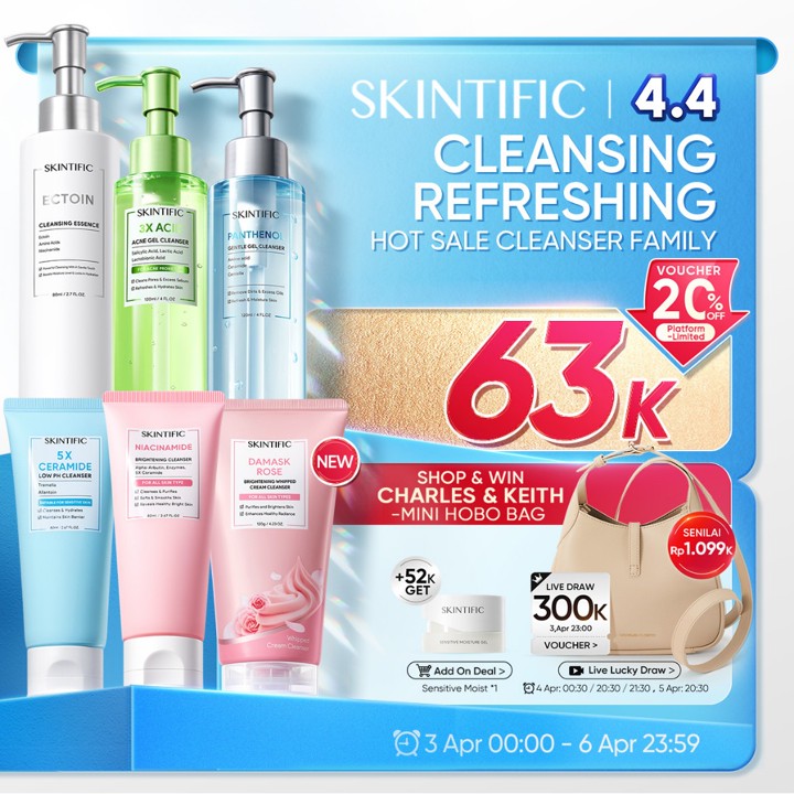 SKINTIFIC - Cleanser Series All-in-1 | Rose Glowing / Niacin