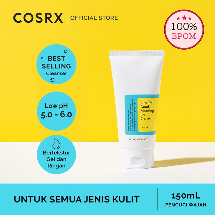 COSRX Low pH Good Morning Cleanser - 150 ML (Sabun Wajah Unt