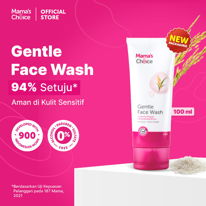 Facial Wash Bumil | Mama's Choice Gentle Face Wash - Sabun c