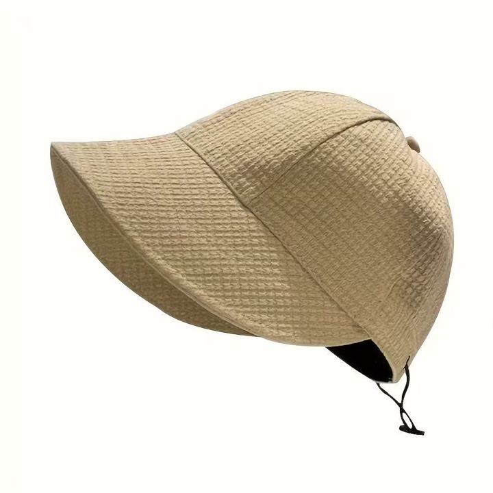 WANDER-FS028 Topi Visor Unisex Gaya Korea  Adjustable Anti UV Polos Casual Simpe