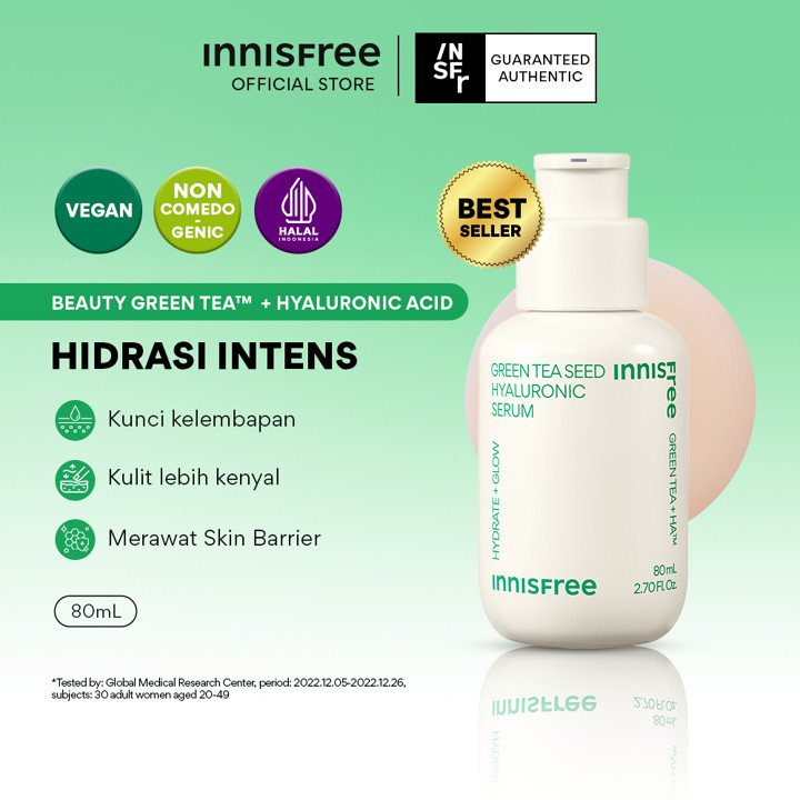 Innisfree Green Tea Seed Hyaluronic Serum / Serum untuk Kuli