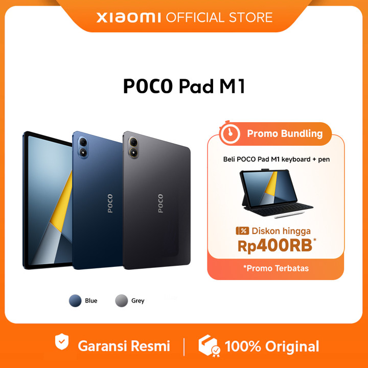 POCO Pad M1 (8GB/256GB) | Layar jernih 12.1" 2.5K  | Snapdra