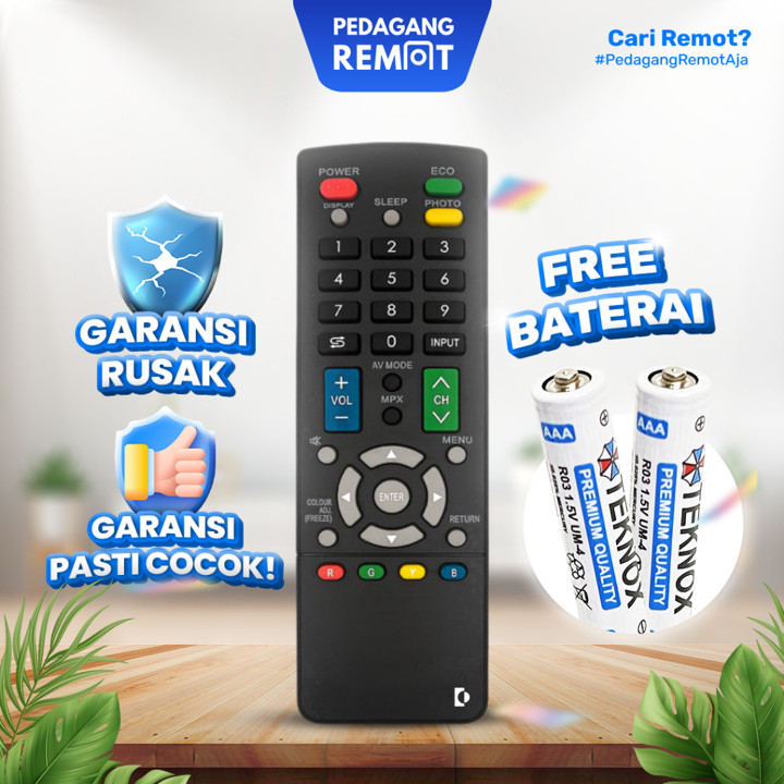 Remot Remote TV Sharp Aquos LCD LED GB016WJSA