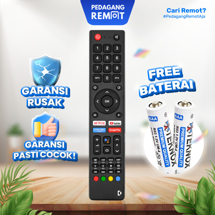Remot Remote TV Changhong LCD LED Android Smart TV  L32G7N L