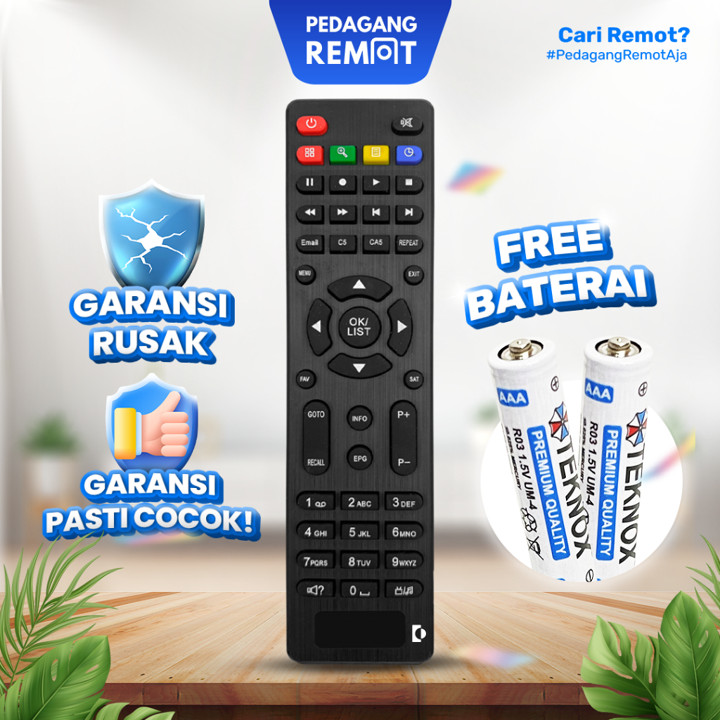 Remot Remote Receiver Parabola K-Vision Bromo C2000 / Topas 