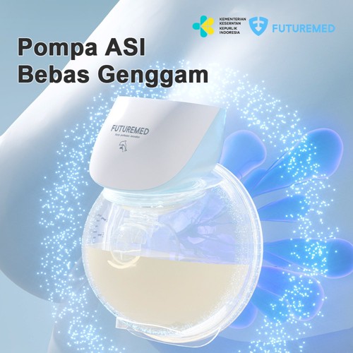 FUTUREMED Pompa ASI Handsfree Elektrik Breast Pump Electric Pumping Handsfree