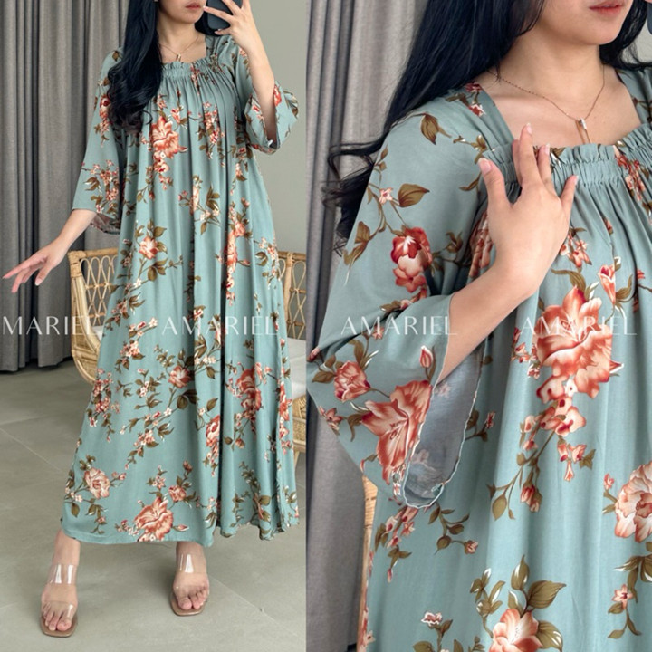 Amariel Tania Dress Daster Nyaman Bumil Friendly