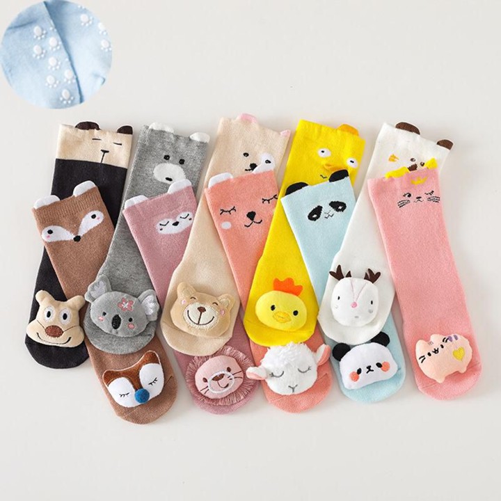 Kaos Kaki Bayi Panjang Karakter/Legging Bayi