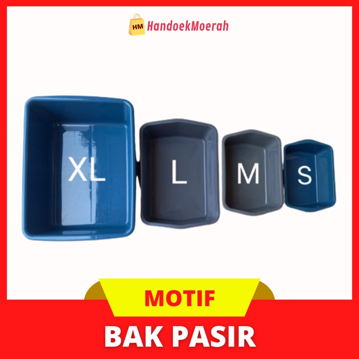 (Instan Kirim Langsung) Bak Pasir Kucing & Anjing MOTIF Size