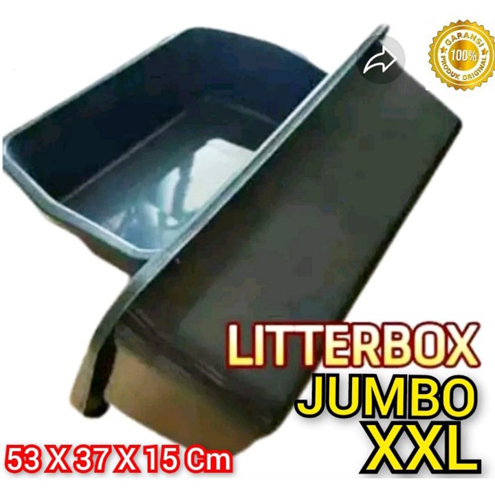 BASKOM BAK PASIR KUCING PUP KUCING / CAT LITTER BOX XXL / L 