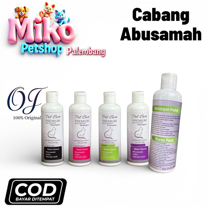 Shampo Kucing Anti Kutu & Jamur PREMIUM 250ml