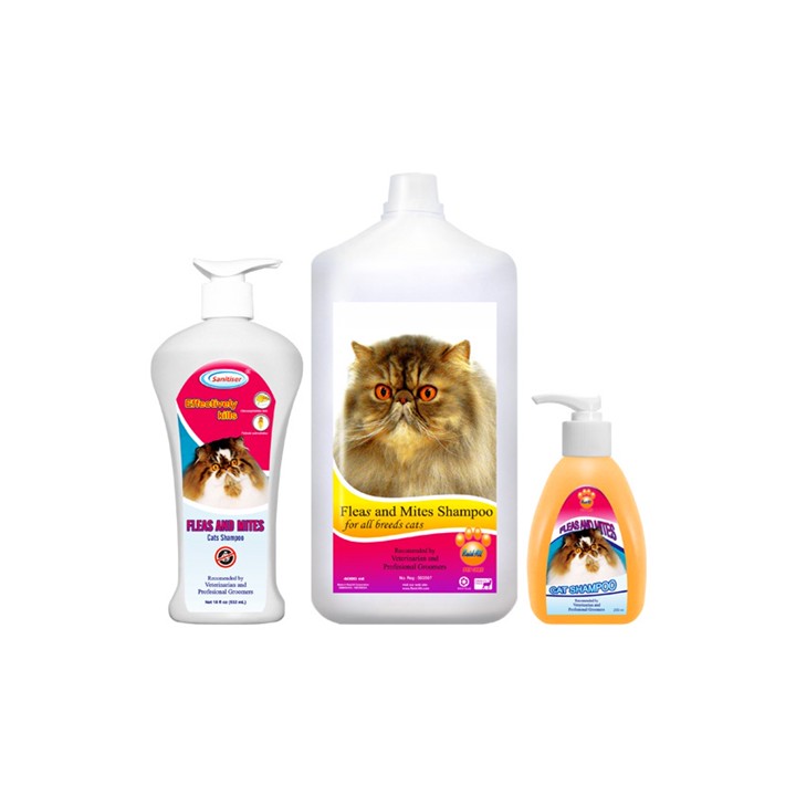 RAID ALL - Flea and mites Shampoo kucing